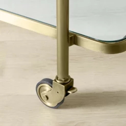 Truman Bar Cart - Antique Brass -Deals BAR Store truman bar cart 202237 0014 truman rectangular bar cart 1 z