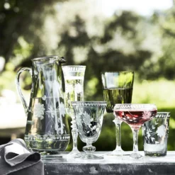 Vintage Etched Jug 17 Vintage Etched Jug -Deals BAR Store vintage etched pitcher 202240 0061 vintage etched coupe glasses z