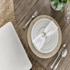 Italian Washed Linen Napkins, Set of 4 -Deals BAR Store washed linen napkins 202231 0415 pedestal 60 round dining table z