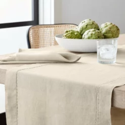 Italian Washed Linen Table Runner -Deals BAR Store washed linen table runner 202222 0210 italian washed linen table runner z