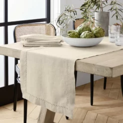 Italian Washed Linen Table Runner -Deals BAR Store washed linen table runner 202227 0174 italian washed linen table runner z