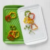 Barbecue Prep Veggie Trays, Set of 2 1 Barbecue Prep Veggie Trays, Set of 2 -Deals BAR Store williams sonoma grill prep trays set of 2 202238 0015 img9z