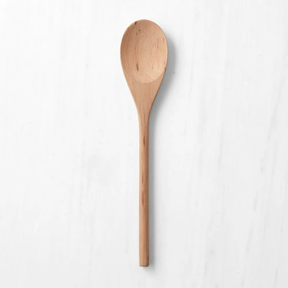 Williams Sonoma Open Kitchen Beechwood Long Spoon 4 Williams Sonoma Open Kitchen Beechwood Long Spoon - Image 2